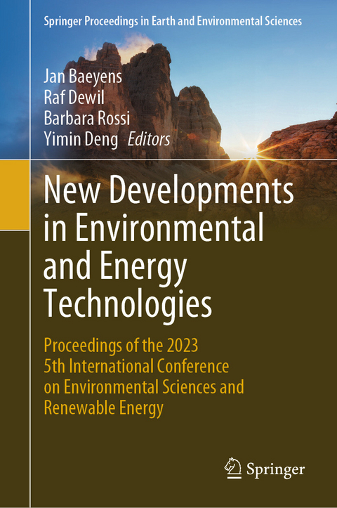 New Developments in Environmental and Energy Technologies - 