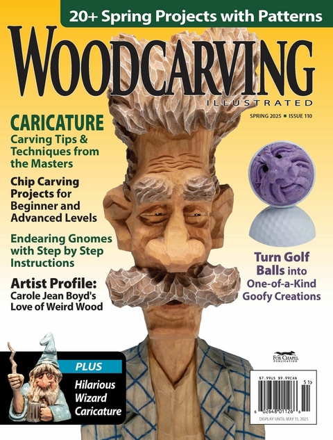 Woodcarving Illustrated Issue 110 Spring 2025 -  Editors Of Woodcarving Illustrated Magazine