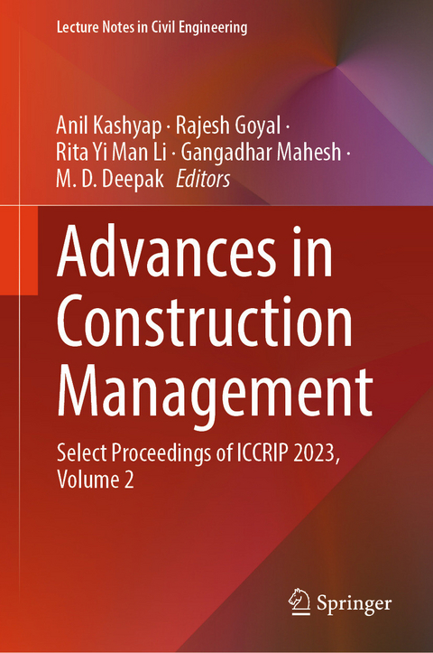 Advances in Construction Management - 