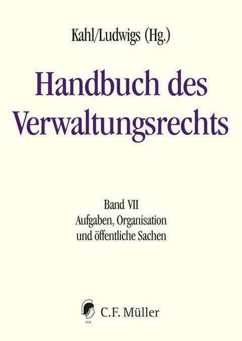 Handbuch des Verwaltungsrechts - 