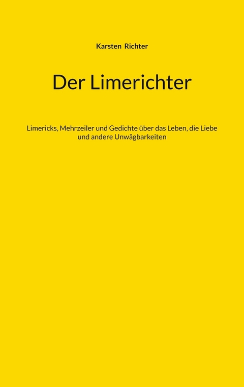 Der Limerichter -  Karsten Richter