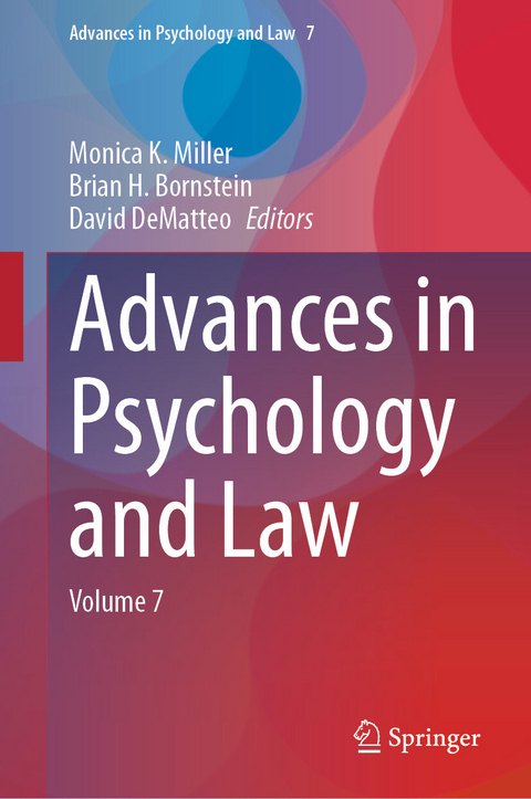 Advances in Psychology and Law - 