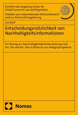 Entscheidungsn&uuml;tzlichkeit von Nachhaltigkeitsinformationen - Lea Wolf