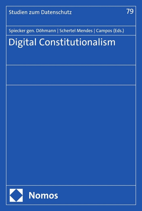 Digital Constitutionalism - 