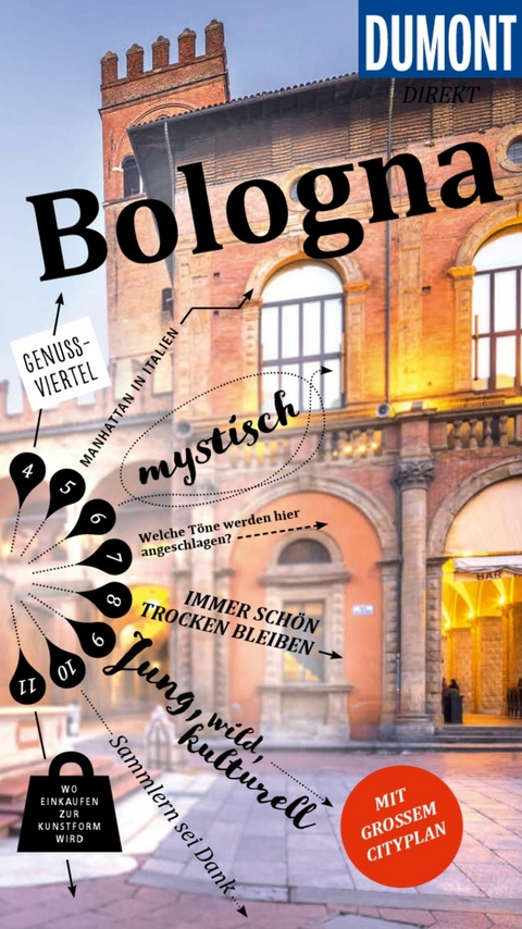 DUMONT direkt Reiseführer E-Book Bologna - Sibylle Lauth