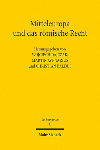Mitteleuropa und das römische Recht