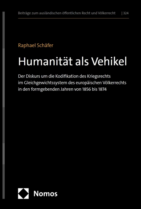 Humanität als Vehikel -  Raphael Schäfer