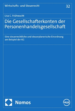 Die Gesellschafterkonten der Personenhandelsgesellschaft