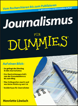 Journalismus für Dummies - Löwisch, Henriette