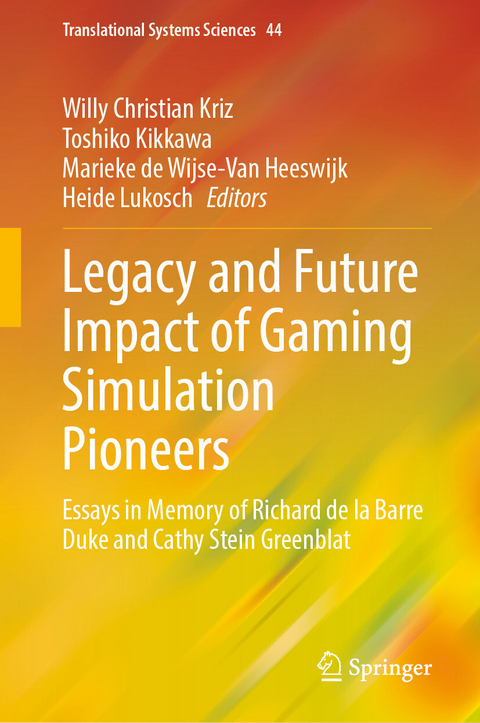 Legacy and Future Impact of Gaming Simulation Pioneers - 