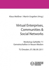 Virtual Enterprises, Communities & Social Networks - 