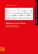Welterfahrung in T&ouml;nen - Hans-Joachim Giegel