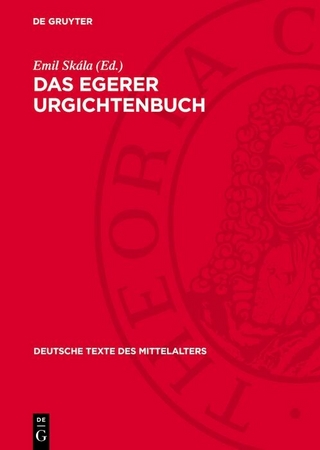 Das Egerer Urgichtenbuch