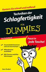 Techniken der Schlagfertigkeit f&uuml;r Dummies Das Pocketbuch - Gero Teufert