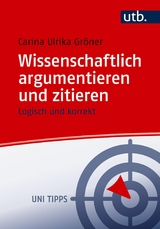 Wissenschaftlich argumentieren und zitieren - Carina Gröner