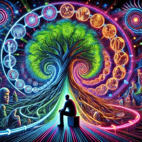 The circle of Karma - Gertraud Magold