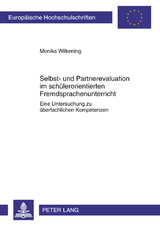 Selbst- und Partnerevaluation im schuelerorientierten Fremdsprachenunterricht - Monika Wilkening