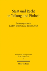 Staat und Recht in Teilung und Einheit - 