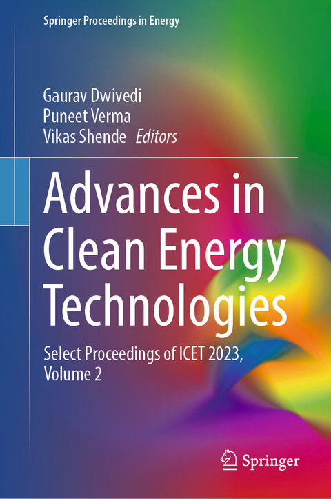 Advances in Clean Energy Technologies - 