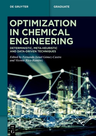 Optimization in Chemical Engineering