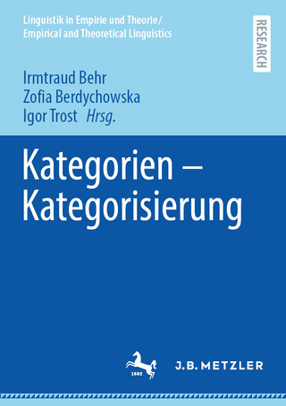 Kategorien – Kategorisierung