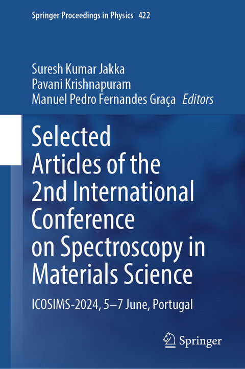Selected Articles of the 2nd International Conference on Spectroscopy in Materials Science - 