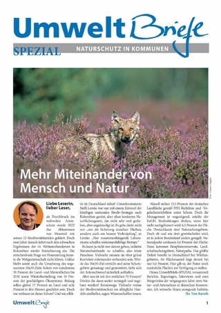 Umweltbriefe SPEZIAL - Naturschutz in Kommunen