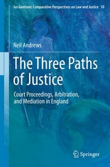 The Three Paths of Justice - Neil Andrews