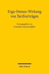 Erga-Omnes-Wirkung von Tarifvertr&auml;gen - 