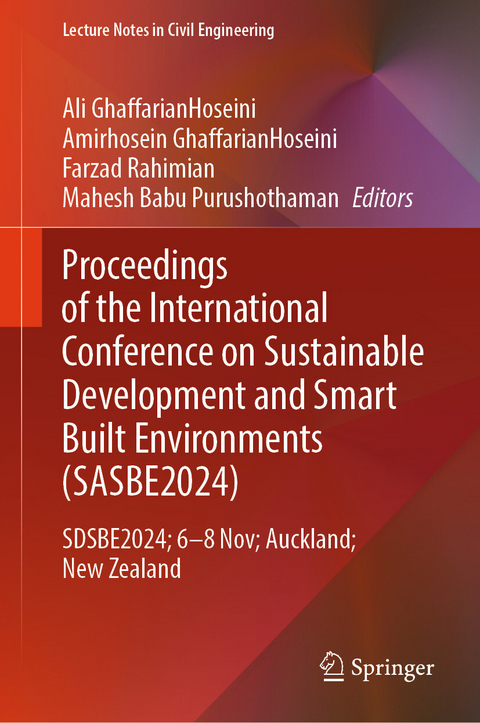 Proceedings of the International Conference on Smart and Sustainable Built Environment (SASBE 2024) - 