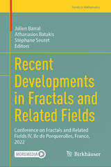 Recent Developments in Fractals and Related Fields - 