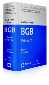 B&uuml;rgerliches Gesetzbuch: Erbrecht - 