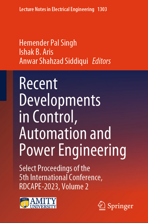Recent Developments in Control, Automation and Power Engineering - 