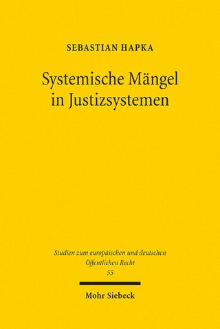 Systemische Mängel in Justizsystemen