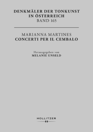 Marianna Martines. Concerti per il Cembalo