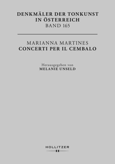 Marianna Martines. Concerti per il Cembalo - 