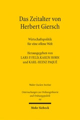Das Zeitalter von Herbert Giersch - 