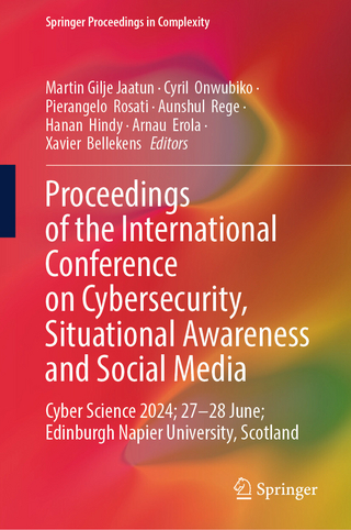 Proceedings of the International Conference on Cybersecurity, Situational Awareness and Social Media