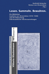 Lesen. Sammeln. Bewahren - 