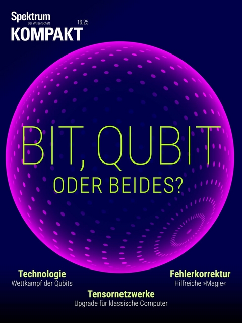 Spektrum Kompakt - Bit, Qubit oder beides? -  Spektrum der Wissenschaft