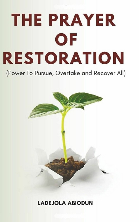 The Prayer Of Restoration -  Ladejola Abiodun