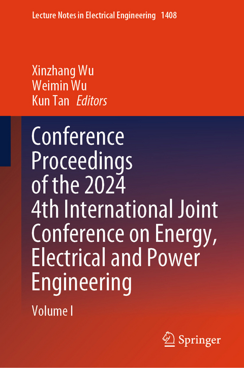 Conference Proceedings of the 2024 4th International Joint Conference on Energy, Electrical and Power Engineering - 