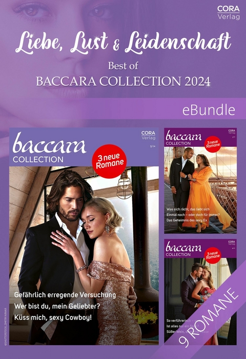Liebe, Lust und Leidenschaft &ndash; Best of Baccara Collection 2024 - Brenda Jackson, Martha Kennerson, Susannah Erwin, Katie Frey, Jessica Lemmon, Reese Ryan, Stacey Kennedy, Cynthia St. Aubin, Yahrah St. John