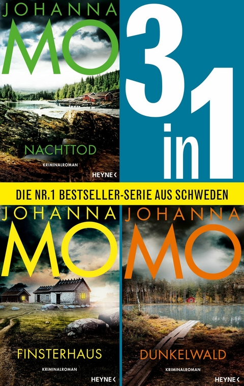 Die Hanna-Duncker-Reihe Band 1-3: Nachttod / Finsterhaus / Dunkelwald (3in1 Bundle) - Johanna Mo