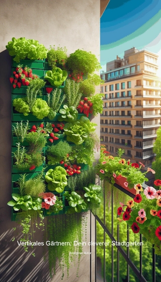 Vertikales Gärtnern: Dein cleverer Stadtgarten
