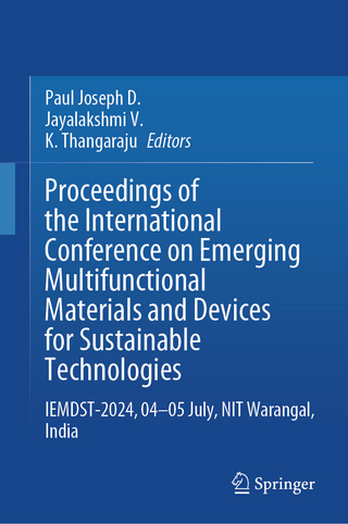 Proceedings of the International Conference on Emerging Multifunctional Materials and Devices for Sustainable Technologies