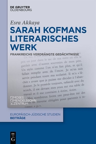 Sarah Kofmans literarisches Werk