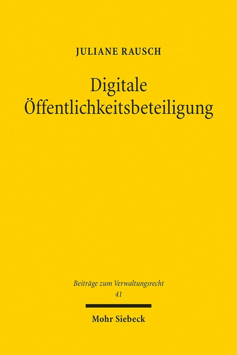 Digitale &Ouml;ffentlichkeitsbeteiligung -  Juliane Rausch