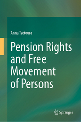 Pension Rights and Free Movement of Persons -  Anna Tsetoura