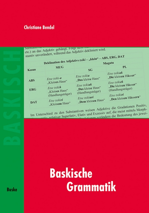 Baskische Grammatik - Christiane Bendel